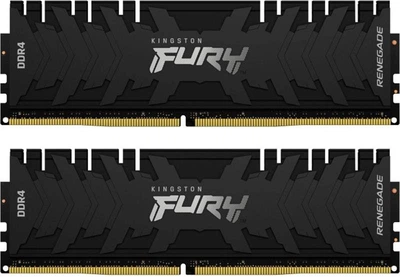 Модуль памяти DDR4 2x16GB/4000 Kingston Fury Renegade Black (KF440C19RB1K2/32)