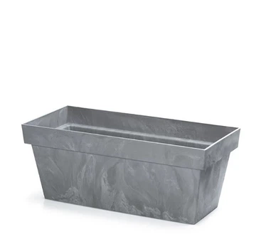 Балконный ящик Cube Case Beton Effect 60cм Маренго мраморный (DCUC600E-425U)