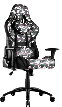 Игровое кресло 2E Gaming HIBAGON Black/Camo (2E-GC-HIB-BK)
