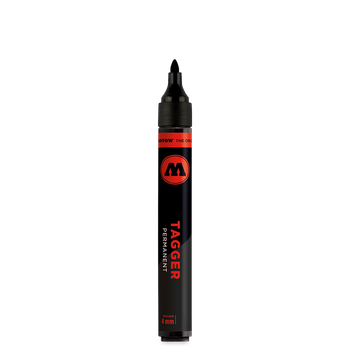 Маркер спиртовой Molotow Tagger Permanent (Черный) 1-4 мм