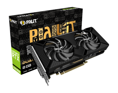 Видеокарта GeForce RTX 2060 Super Dual 8GB GDDR6 Palit