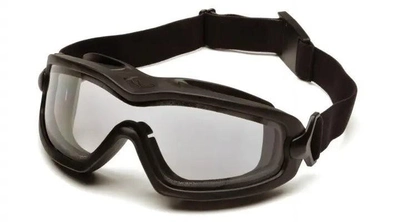Очки защитные баллистическая маска с уплотнителем Pyramex V2G-XP (clear) прозрачные (2В2Г-10П)