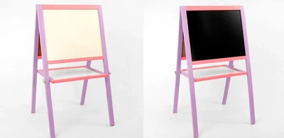Мольберт 50*40 см. фиолетовый 47990 "ИГРУША" 47990