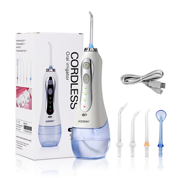 Портативний іригатор Azdent HF-5 White