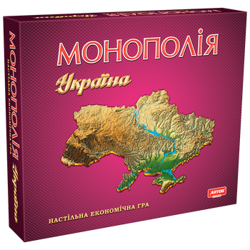 Монополія Україна Artos Games Настільна грa