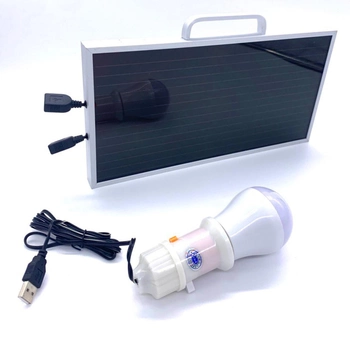 Солнечная панель Sunafrica 3,5 Вт Аккумулятор 1200 mAh LED лампа Влагозащищенная