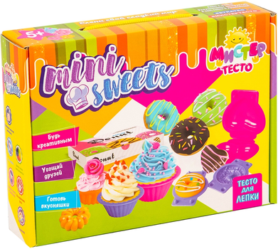 Набор для лепки Strateg Мистер тесто - Mini Sweets (4820175999628)