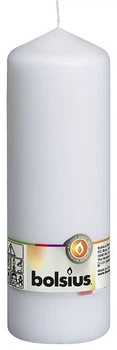 Свеча цилиндр Bolsius белая 20 см (70/200-090Б)