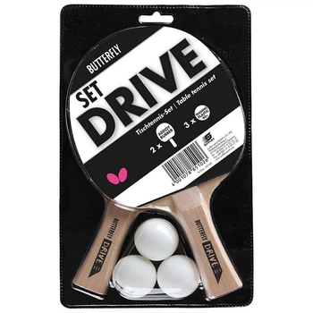 Набір для настільного тенісу Butterfly Drive Set (2 ракетки + 3 м'яча)