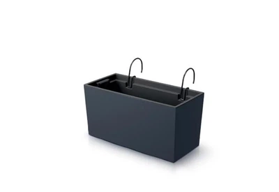 Горшок подвесной для цветов Urbi Case 60см - Антрацит (DUC600W-S433)