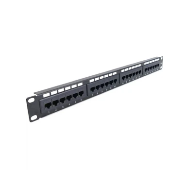 Патч-панель Hypernet 24 порти UTP 1U кат. 6е PP-KUTP6-24-NM (175426)