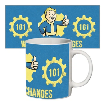 Чашка з принтом 63502 Fallout 4454514