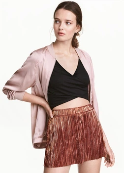Шорти H&M 34 Золотий 0438810_05
