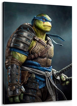 Картина Черепашки Ниндзя Leonardo 40x60 см TM-003