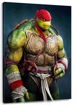 Картина Черепашки Ниндзя Raphael 40x60 см TM-005