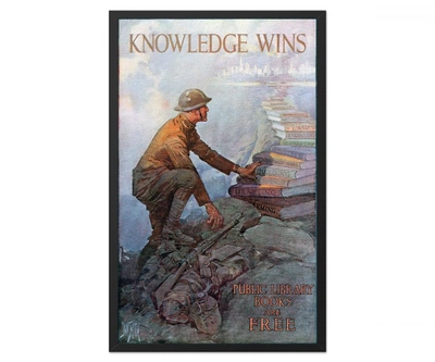 Постер CP Knowledge Wins 1918, Різне 53х86 см (172)