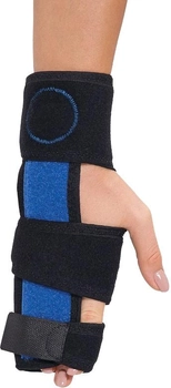 Бандаж для фіксації пальців руки Торос-Груп Тип 556 розмір 1 універсальний Чорний із синім 1 шт (4820114091628)