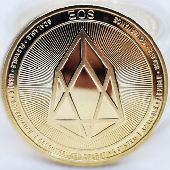 Монета сувенирная EOS цвет: золото