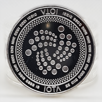 Монета сувенирная IOTA цвет: серебро