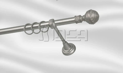 Карниз для штор Тоди міні 10/8мм 60-80 см Антик