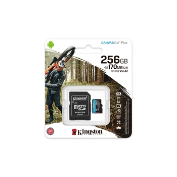 MicroSDXC 256GB UHS-I/U3 Class 10 Kingston Canvas Go! Plus
