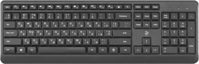 Клавиатура беспроводная 2E KS220 WL Black (2E-KS220WB)