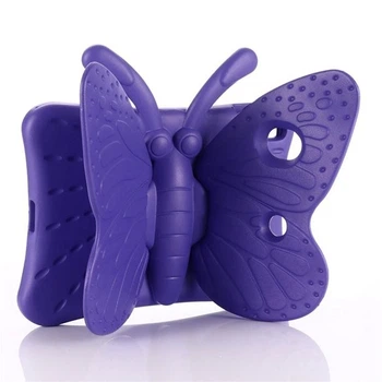 Чехол STR EVA Apple iPad 10.2" детский бабочка Purple