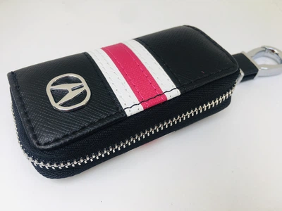 Ключница для авто KeyHolder Prestige Car ACURA Черно-белая с красным