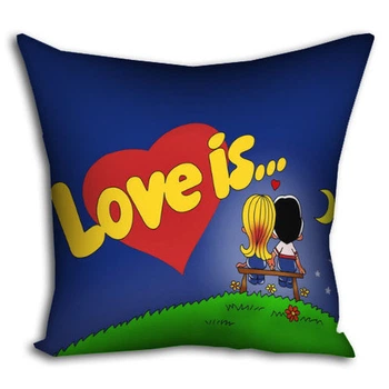 Подушка Love is... 30х30