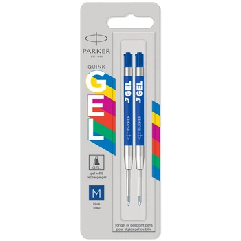 Стержні кулькові Parker GEL М блістер 2 шт 10 362BLU2