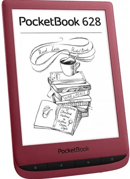Електронна книга PocketBook 628 Touch&nbsp;Lux&nbsp;5 Ruby&nbsp;Red (PB628-R-CIS)