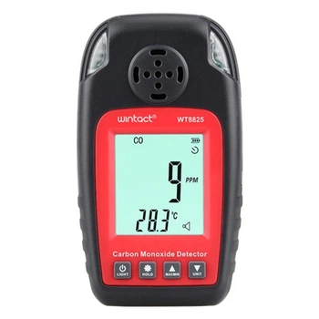 Газоанализатор Wintact СО + термометр (0-1000 ppm, 0-50C) (WT8825)