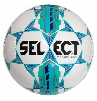 Футбольный мяч Select Campo Pro бело-зеленый Размер 3 386000-015