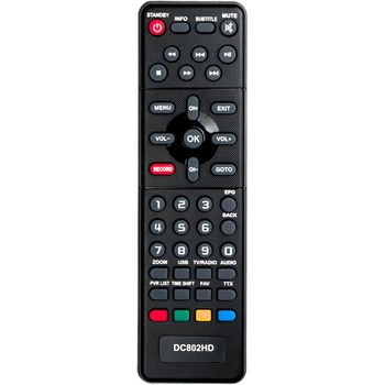 Пульт для DVB-T2 тюнера D-COLOR DC802HD