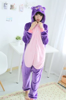 Піжама кігурумі Кішка Діана (Луна) Фіолетовий Kigurumi krd0065 S (149-159 см)