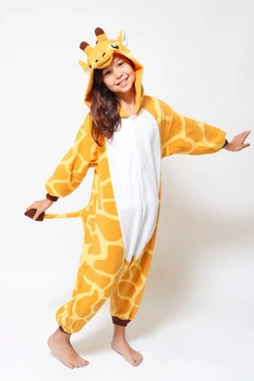 Дитяча піжама кігурумі Жираф Помаранчевий Kigurumi kcr0095 120 см