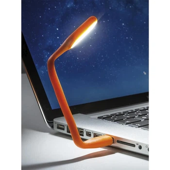 USB Светильник для ноутбука гибкий Power LED светодиодный Оранжевый (M7702000151)
