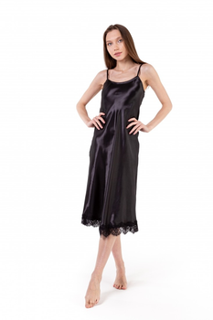 Ночная Сорочка женская Angelo dolce l-13-1 108-112 3XL Черный