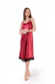 Ночная Сорочка женская Angelo dolce l-13-1 84-88 XS-S Бордо