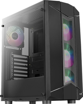 Корпус AeroCool Sentinel (Sentinel-G-BK-v1) Black без БП