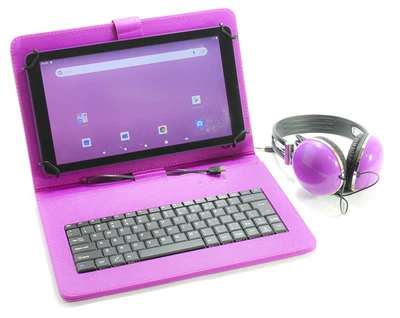 Планшет Core Innovation 10" Android 10 1Gb+16Gb + Клавиатура + Наушники Фиолетовый Б/У