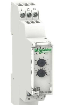 Реле контроля чередования обрыва фаз RM17TU- Zelio Control RM17TU Schneider