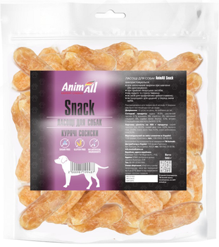 Лакомство AnimAll Snack куриные сосиски для собак 500 г (2000981199487)