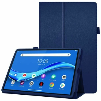 Чехол Deexe Folder Style для Lenovo Tab M10 Plus 1/2 Gen (TB-X606) - Dark Blue