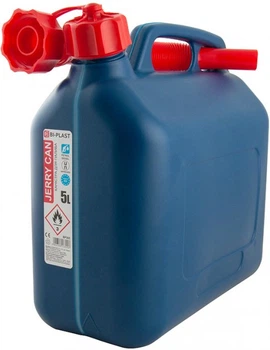 Каністра пластмасова для пального 5л з лійкою Bi-Plast [BP-305]