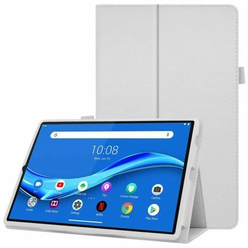 Чехол Deexe Folder Style для Lenovo Tab M10 Plus 1/2 Gen (TB-X606) - White