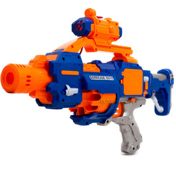 Дитячий Бластер з м'якими поролоновими кулями Blaze Storm 10 м'яких кульок знімний приклад 225173286