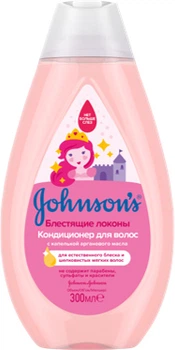Кондиціонер для волосся Johnson's Kids Блискучі локони 300 мл (3574661477015)