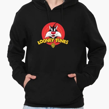 Худі чоловічий Кіт Сільвестр Луні Тюнз (Sylvester the Cat Looney Tunes) (9225-2877-1) Чорний S
