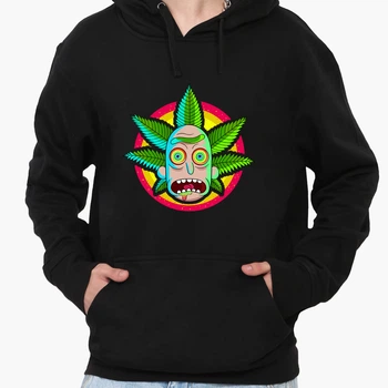 Худі чоловічий Рік Санчез Рік і Морті (Rick Sanchez Rick and Morty) (9225-2933-2) Чорний M